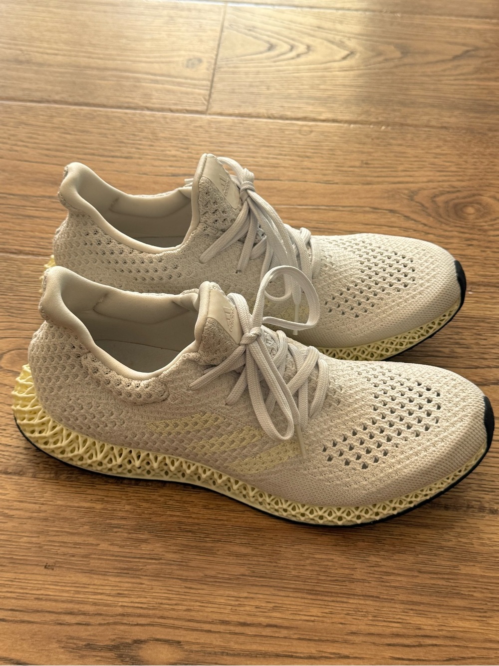 adidas Futurecraft 4D Crystal White Sz 10